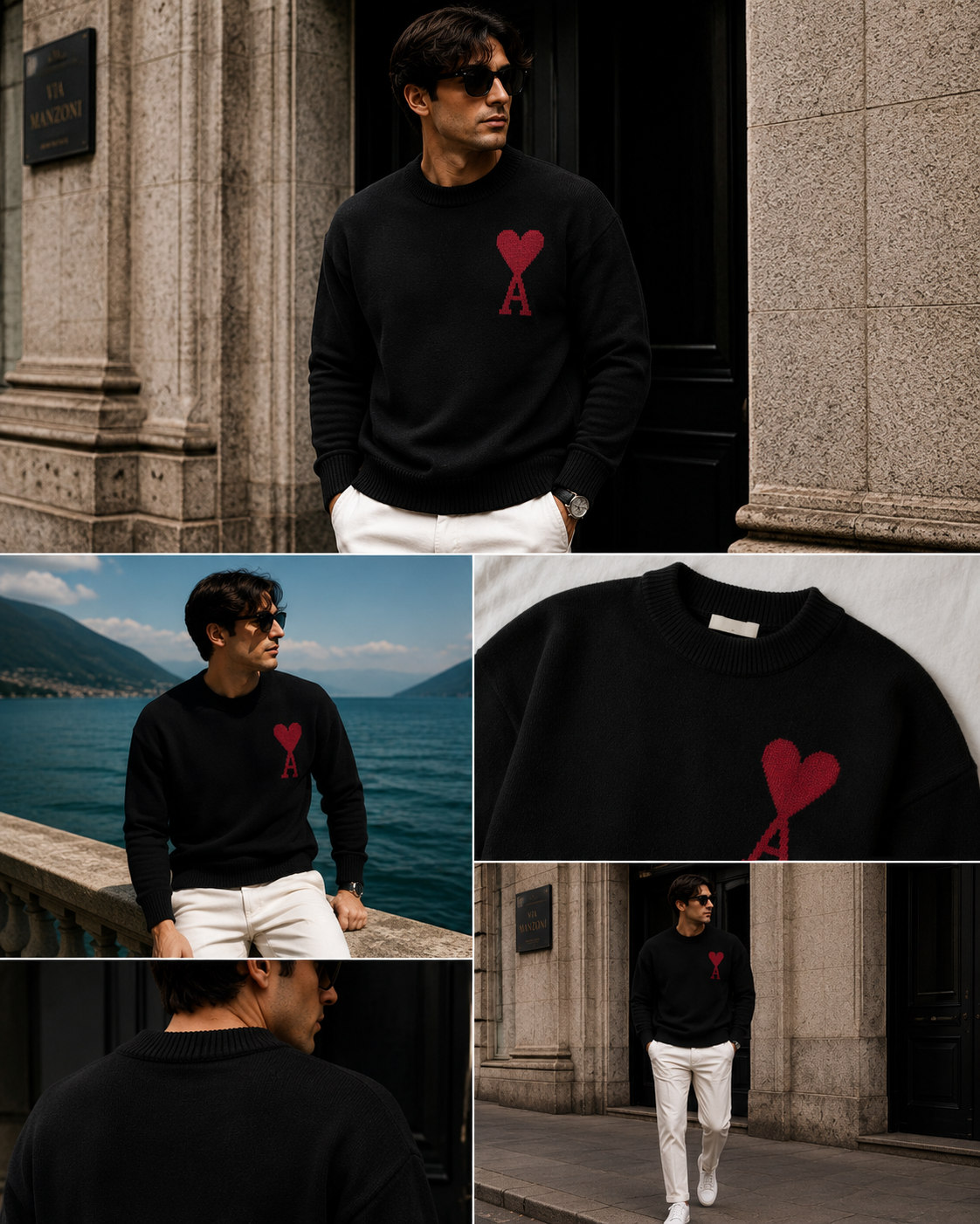CHEST DETAIL KNIT