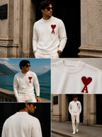 CHEST DETAIL KNIT