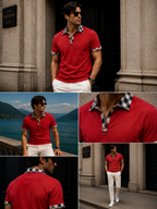 CHECKED POLO