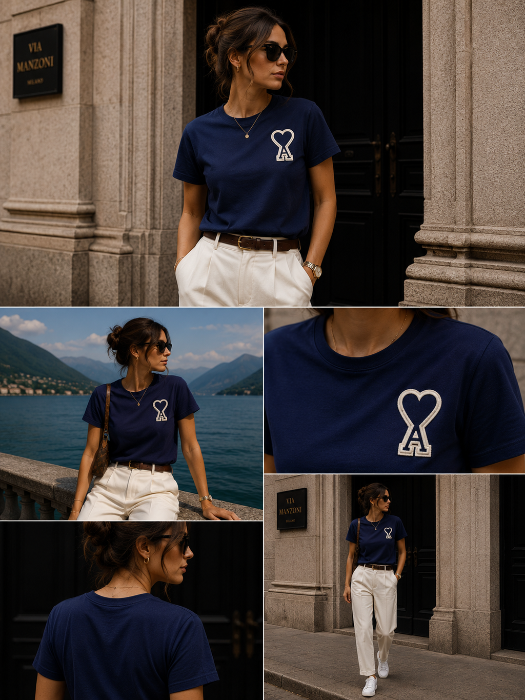 CHEST DETAIL TEE