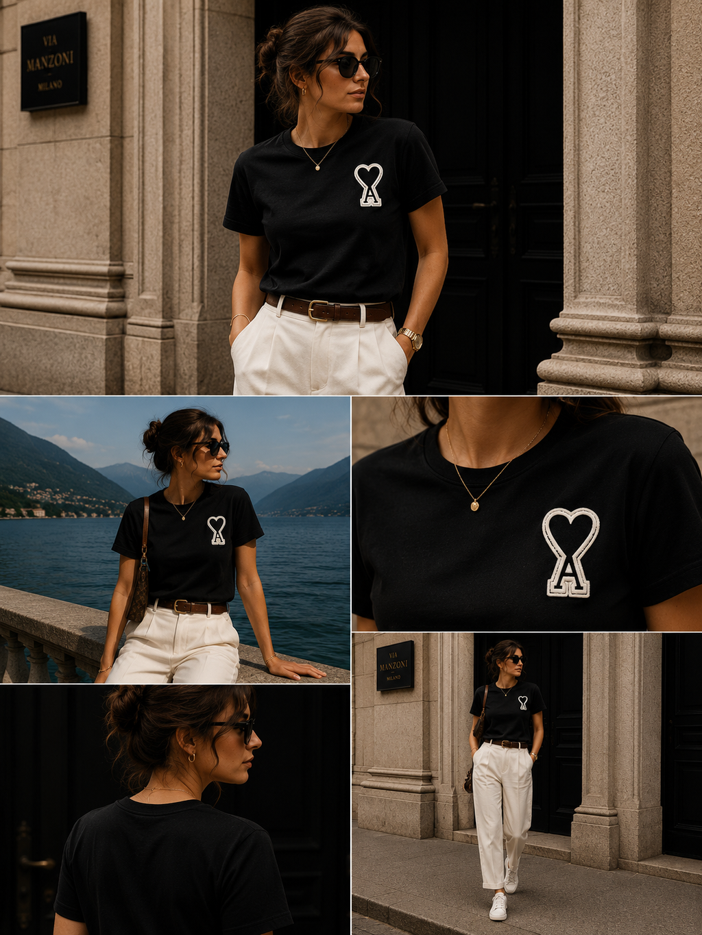 CHEST DETAIL TEE