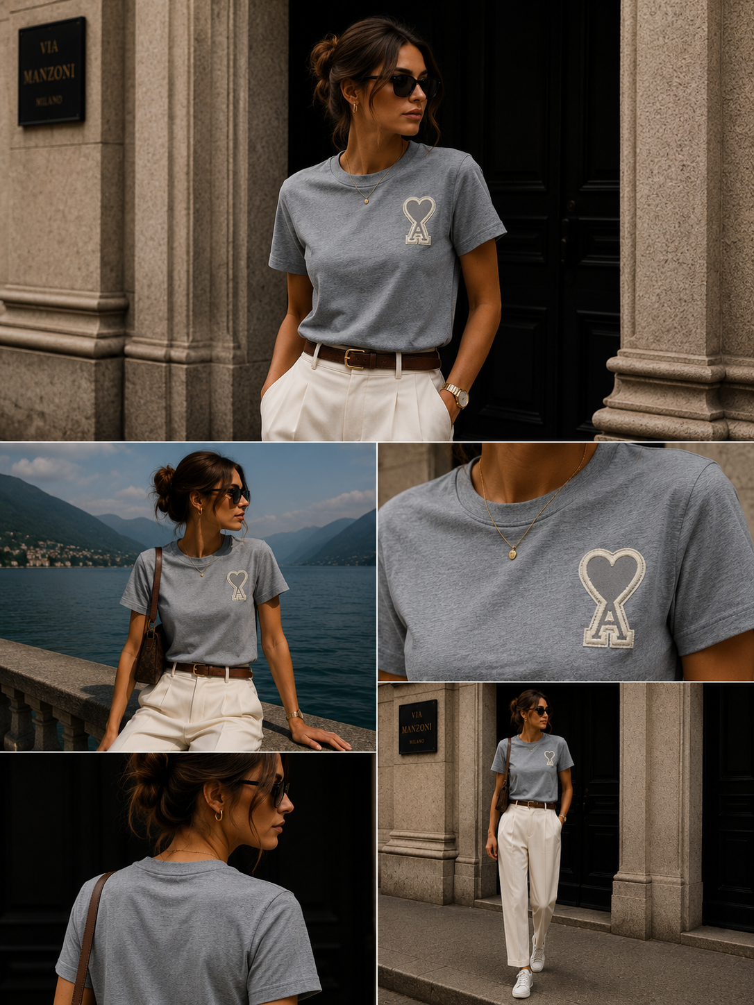 CHEST DETAIL TEE