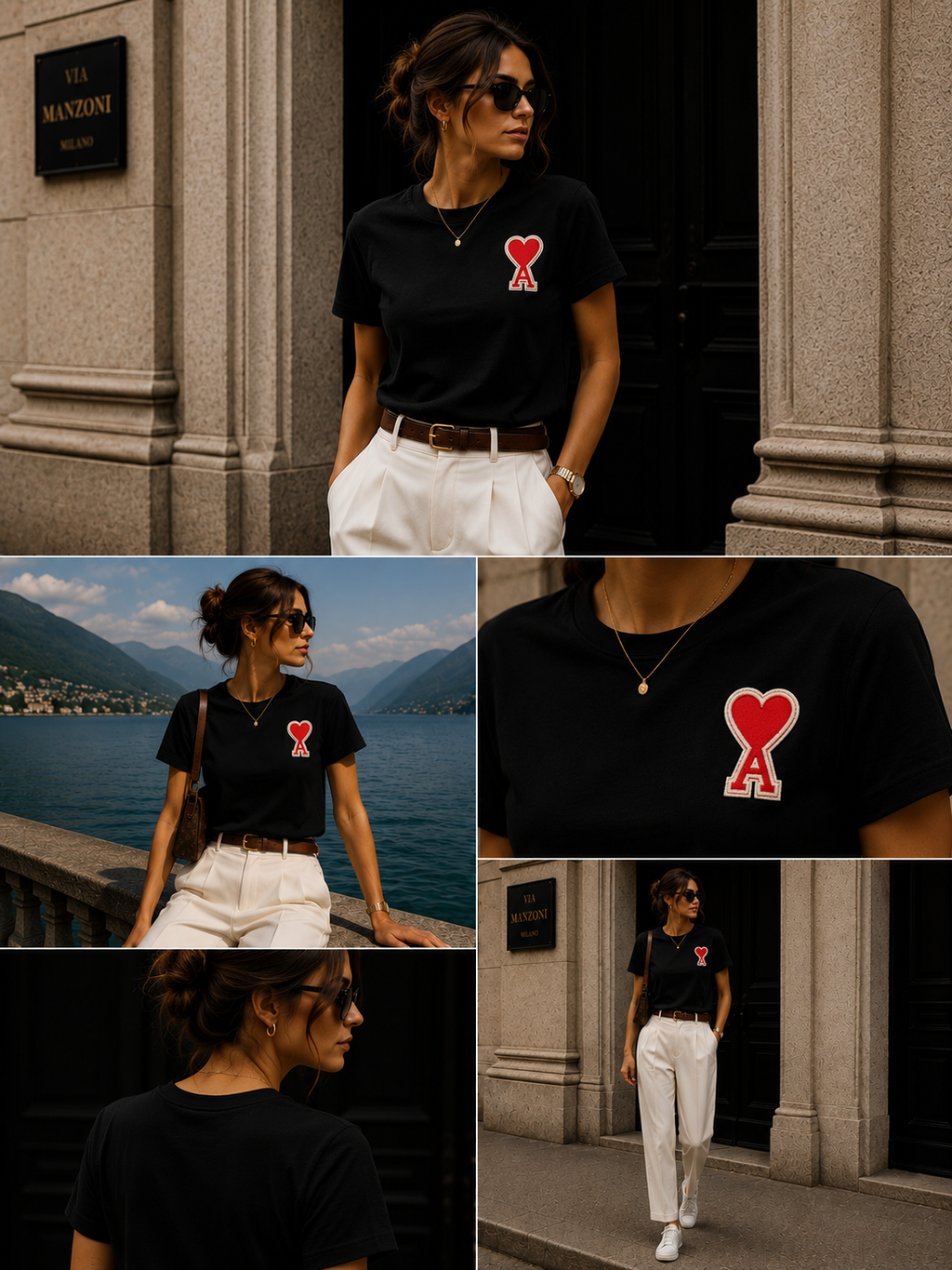 CHEST DETAIL TEE