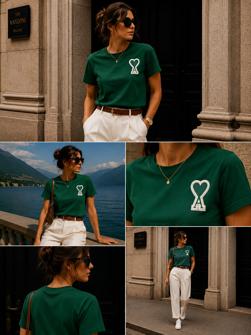 CHEST DETAIL TEE