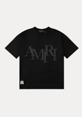 Staggered Logo" Amir Tee