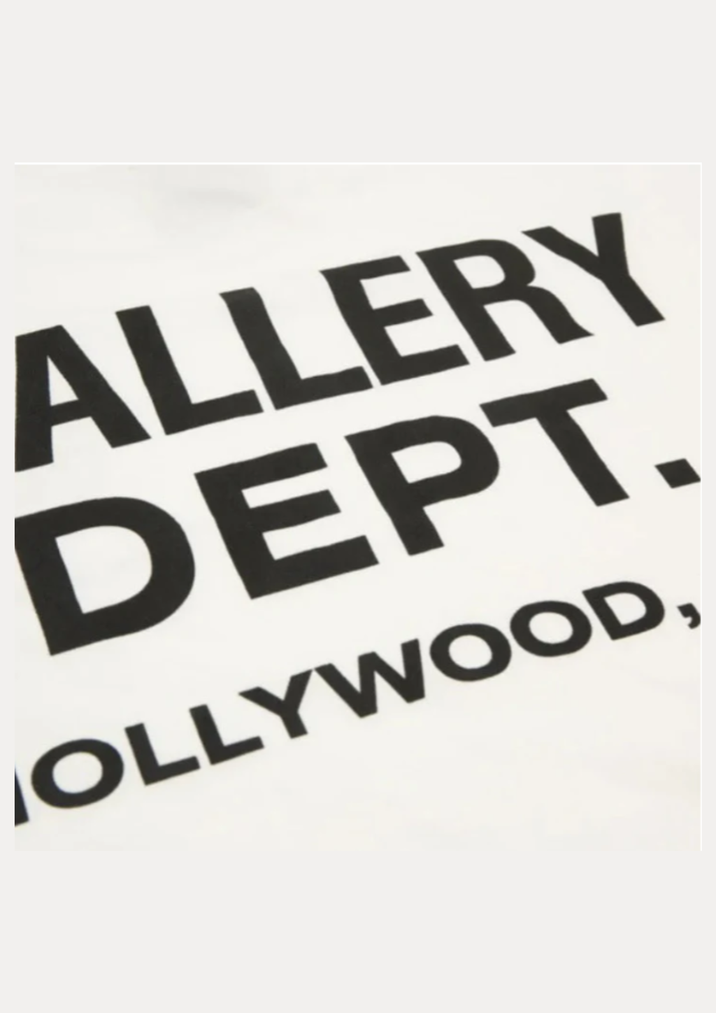 "Dept" Tee Black