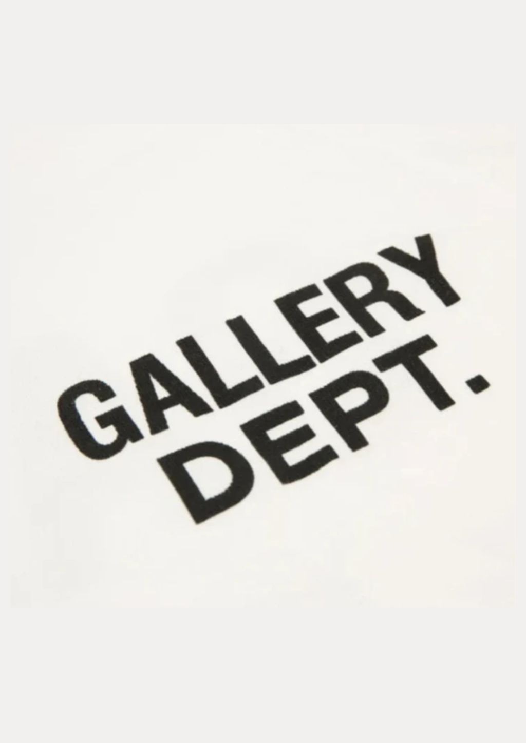 "Dept" Tee Black
