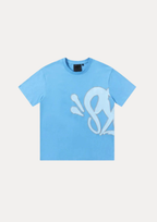 GRAFFITI SHORT SET BABYBLUE