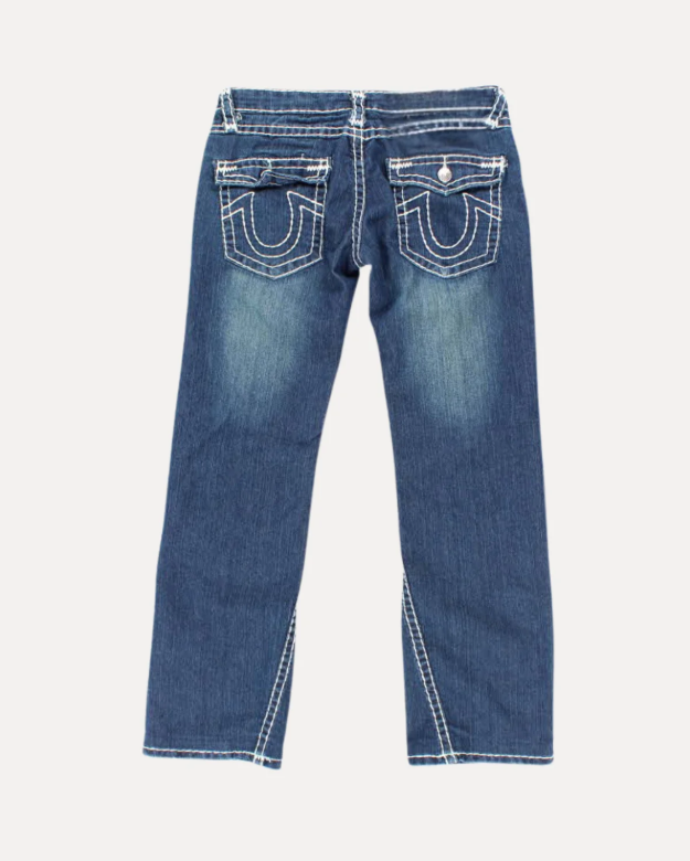 HERITAGE STITCH STRAIGHT JEANS