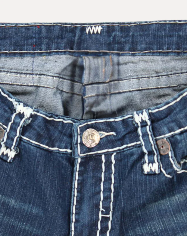 HERITAGE STITCH STRAIGHT JEANS