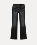 SLEEK FLOW FLARE JEANS SCHWARZ