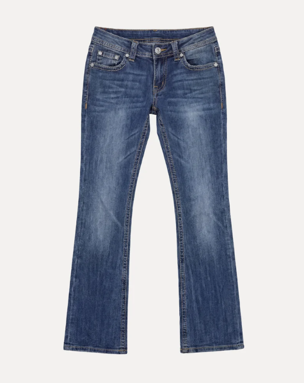 MIDNIGHT WING STRAIGHT JEANS