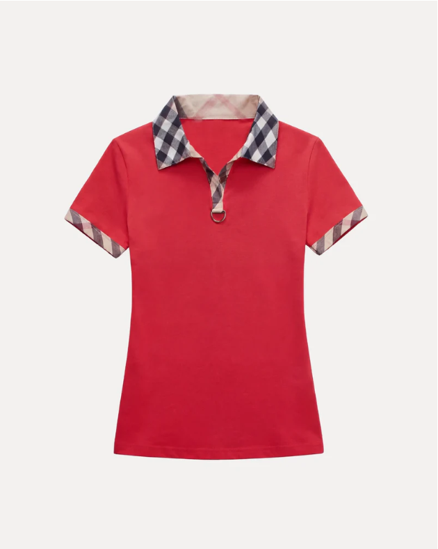 CHECKED POLO