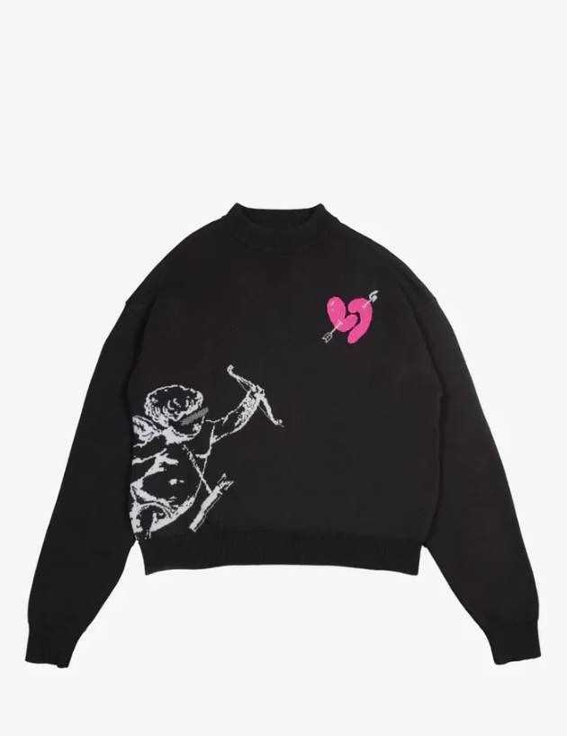 ARROW - HEART SWEATER