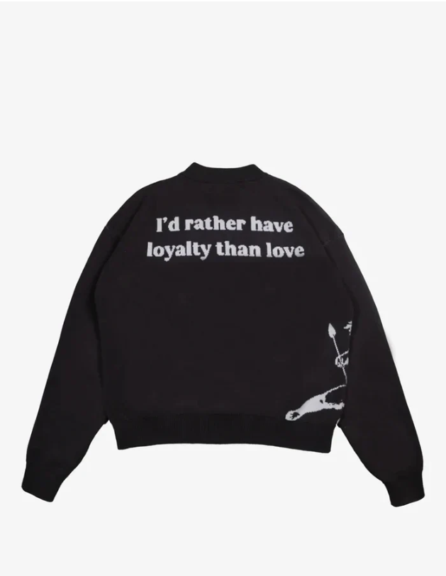 ARROW - HEART SWEATER