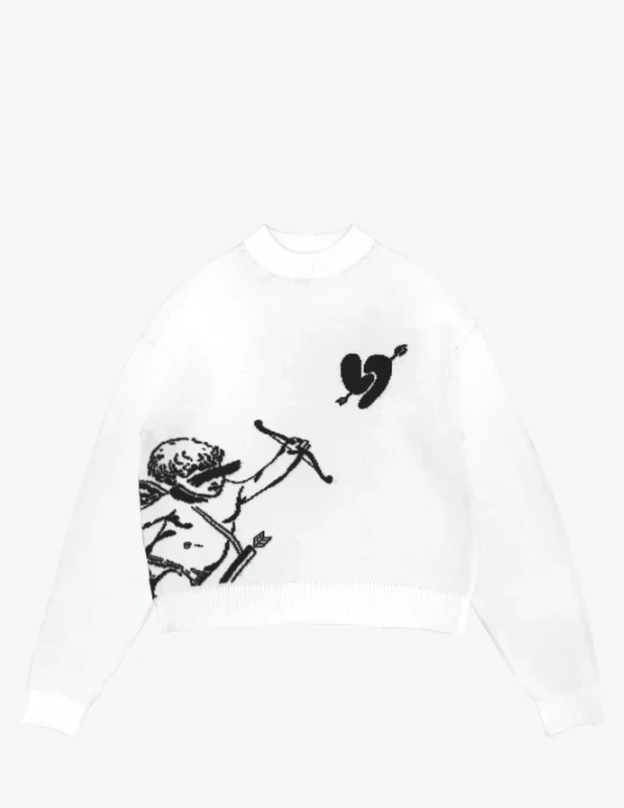 ARROW - HEART SWEATER