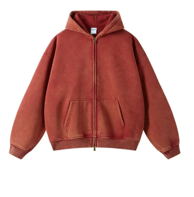 GRAPHIC HEAVYWEIGHT ZIPPED HOODIE