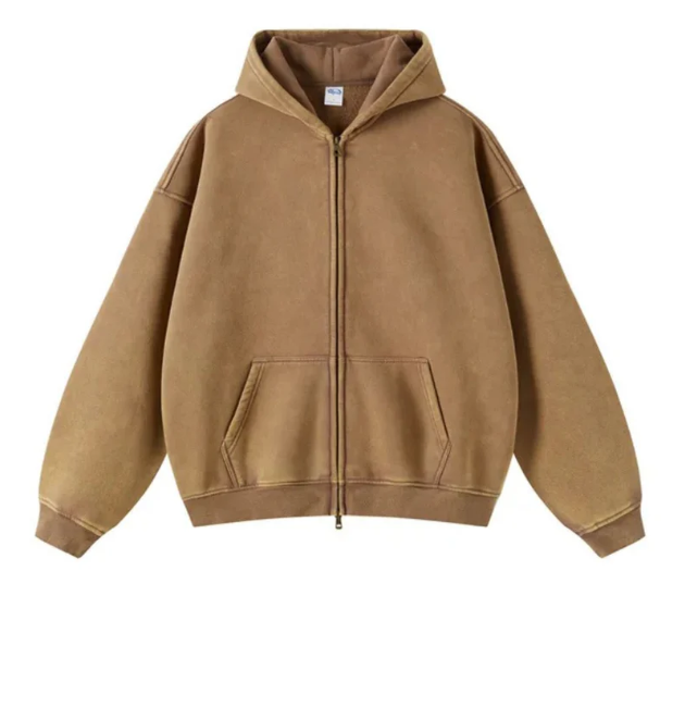 GRAPHIC HEAVYWEIGHT ZIPPED HOODIE