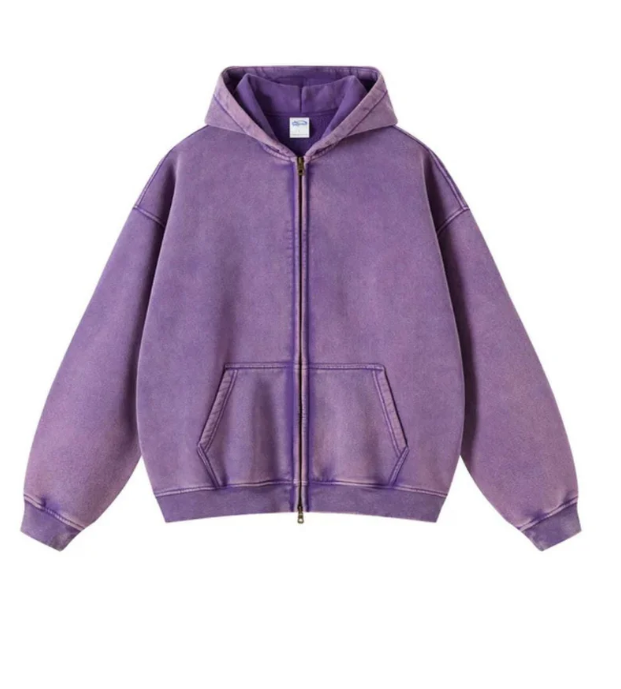 GRAPHIC HEAVYWEIGHT ZIPPED HOODIE